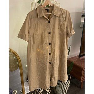 Who What Wear Utility Buttondown Dress (with pockets!!!)